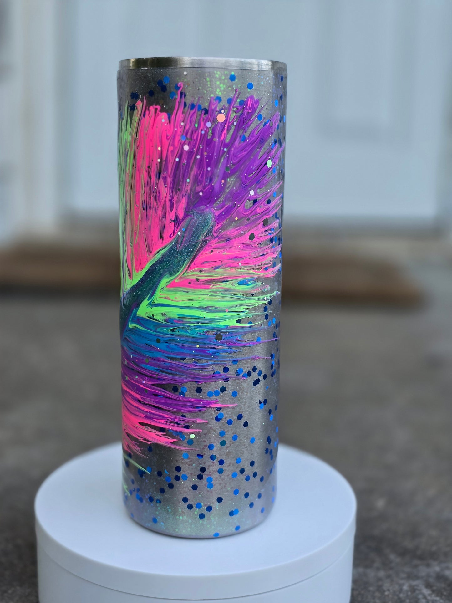 Neon Feather