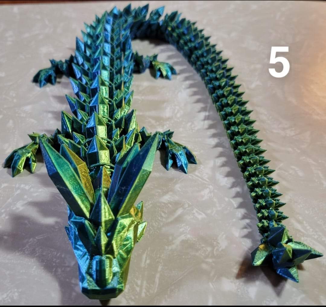 Large Crystal Dragon