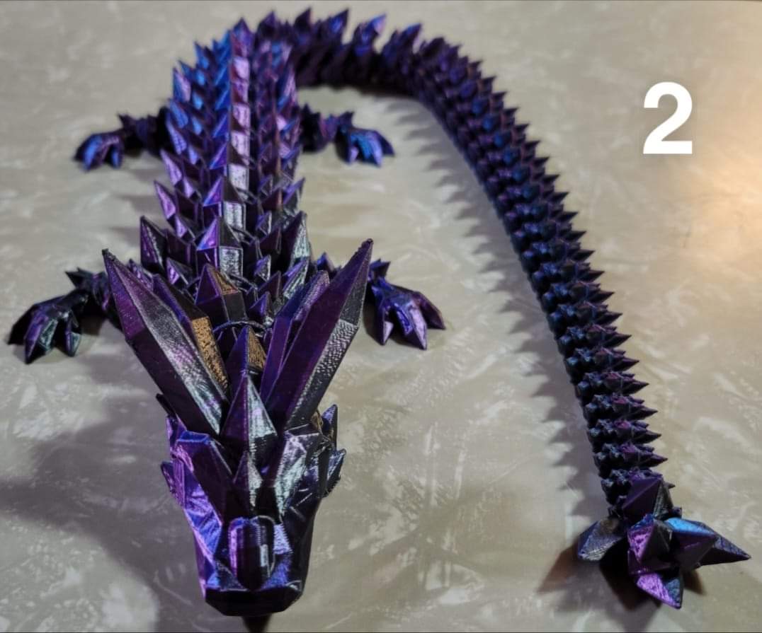 Large Crystal Dragon